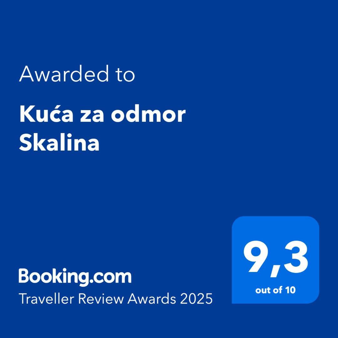 فيلا Kuca Za Odmor Skalina - Sea View سبليتسكا المظهر الخارجي الصورة